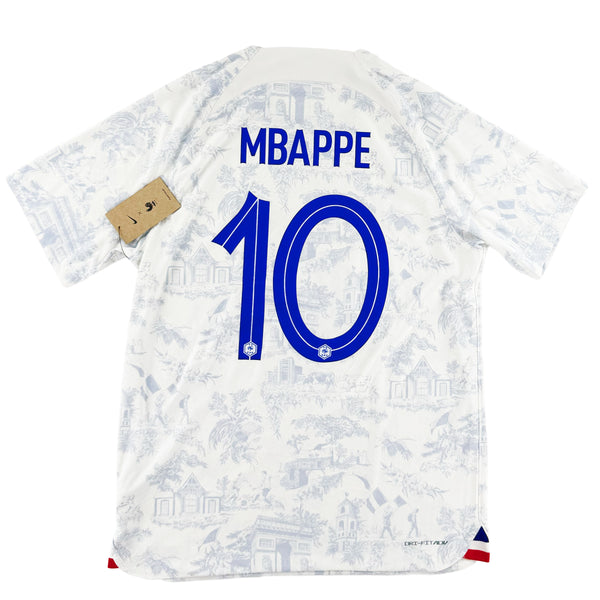 2022 Frankrijk WK Pro Uit Shirt Mbappé - Oldschool Voetbalshirts