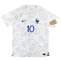 2022 Frankrijk WK Pro Uit Shirt Mbappé - Oldschool Voetbalshirts