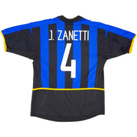 2002-03 Inter Milan Thuis Shirt Zanetti