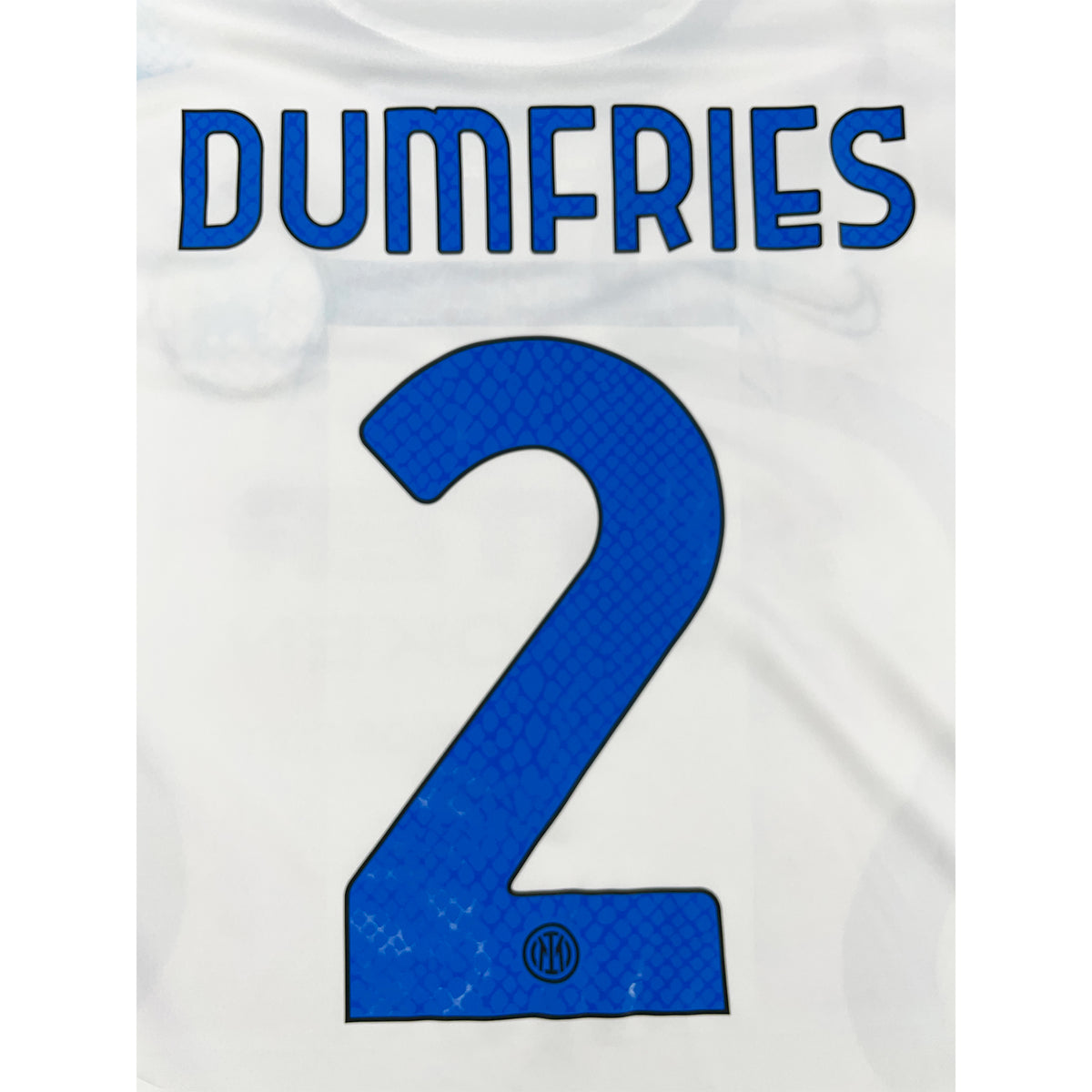 2021-22 Inter Milan Uit Shirt Dumfries - Oldschool Voetbalshirts