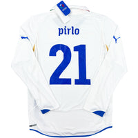 2010 Italie Coupe du Monde Player Issue Maillot extérieur Pirlo