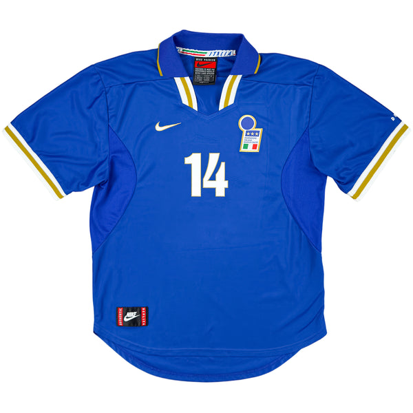 1996 Italië EK Thuis Shirt Del Piero - Oldschool Voetbalshirts