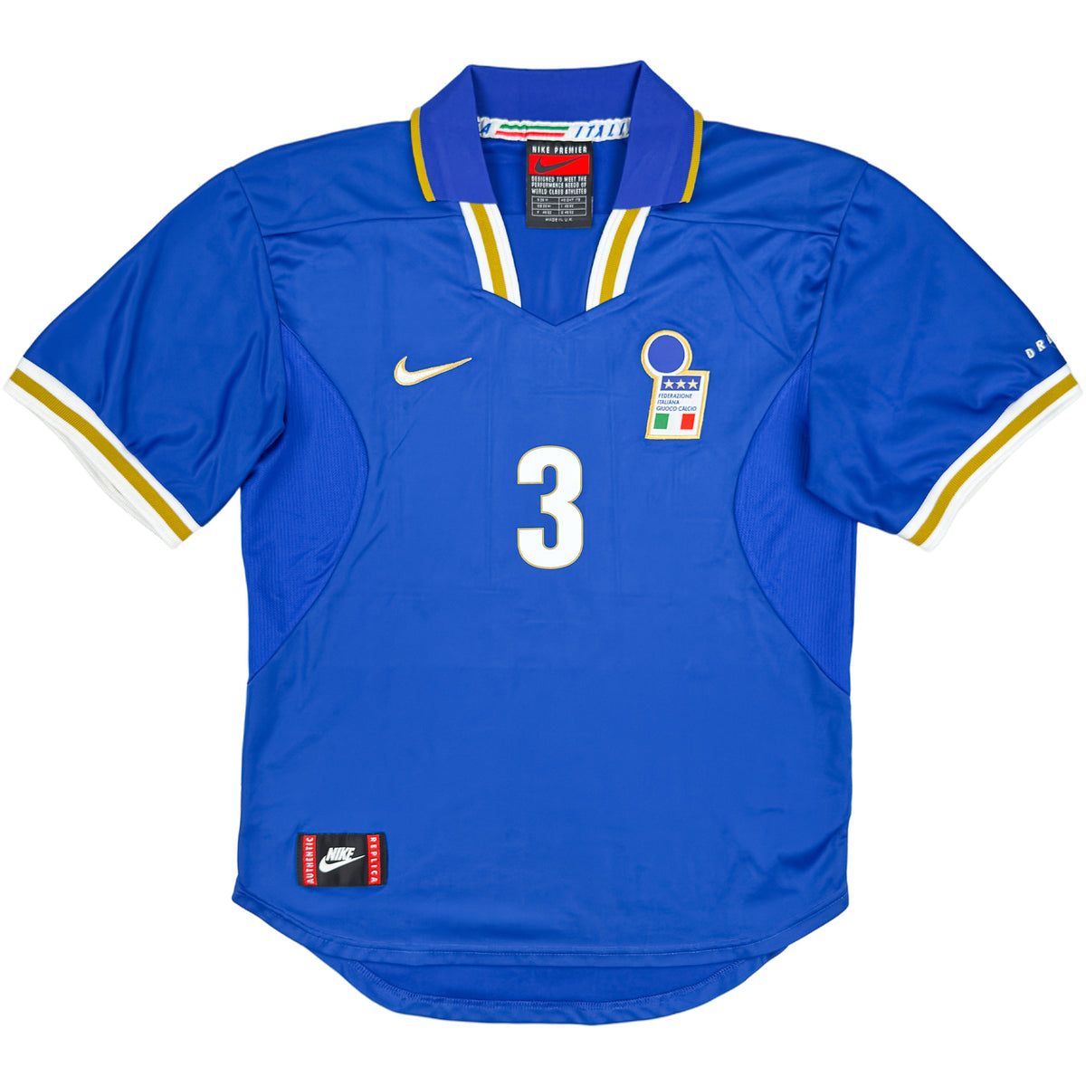 1996 Italie Maillot domicile EURO Maldini