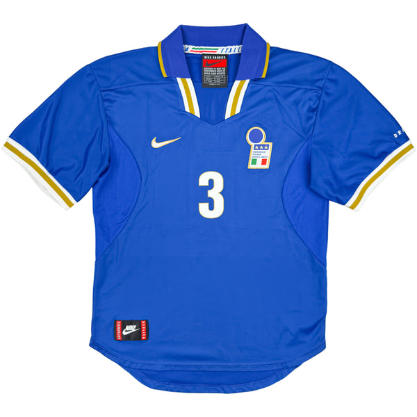 Camiseta local Eurocopa Italia 1996 Maldini