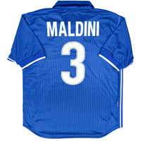 1998 Italie Maillot domicile Coupe du Monde Maldini