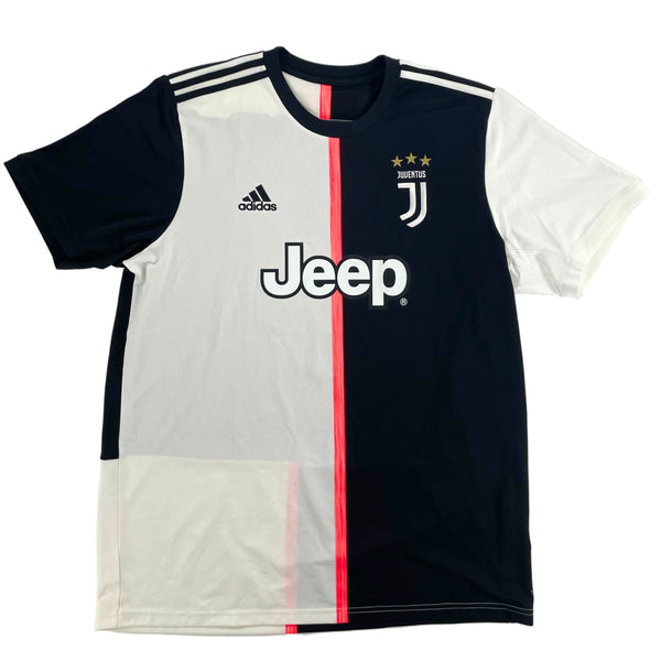 2019-20 Juventus Thuis Shirt Ronaldo - 9/10 - (XL) - Oldschool Voetbalshirts