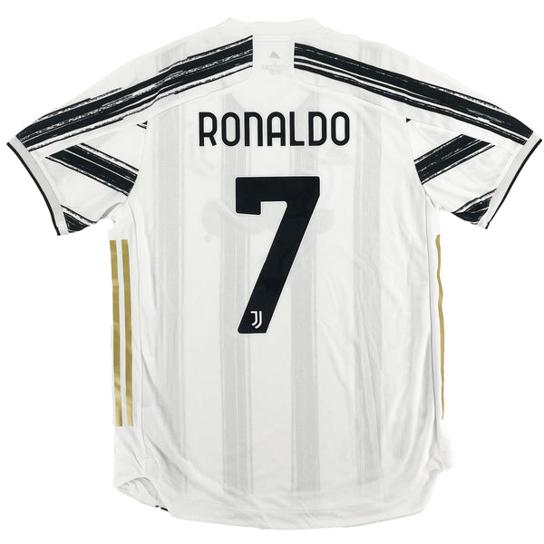 2020-21 Juventus Pro Thuis Shirt Ronaldo - 10/10 - (L) - Oldschool Voetbalshirts