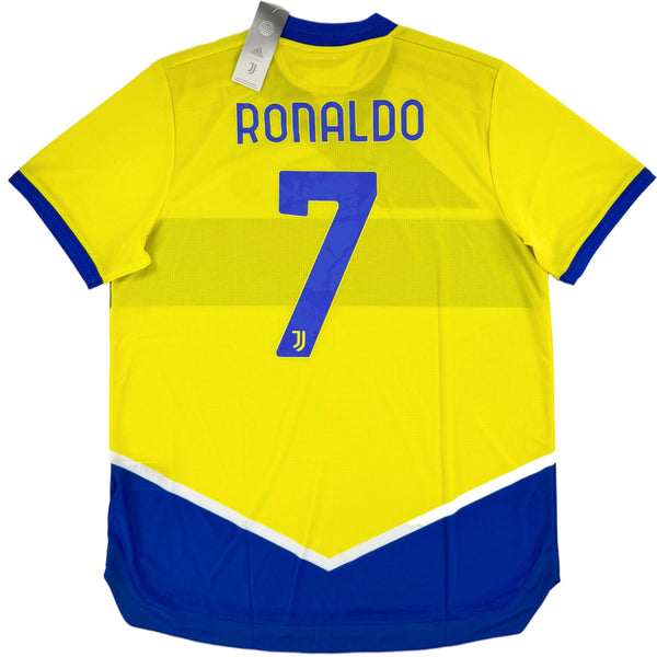2021-22 Juventus Player Issue Derde Shirt Ronaldo - Nieuw - (L) - Oldschool Voetbalshirts
