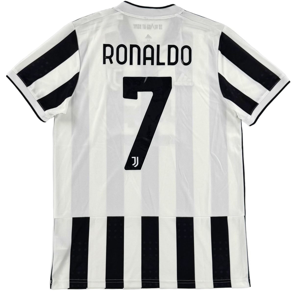 2021-22 Juventus Thuis Shirt Ronaldo - 10/10 - (M) - Oldschool Voetbalshirts