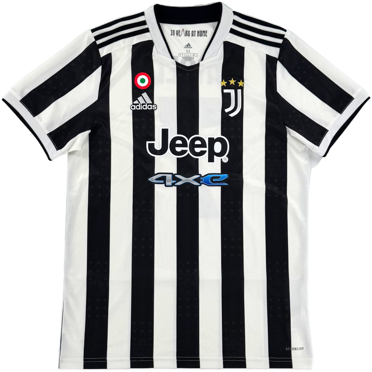 2021-22 Juventus Thuis Shirt Ronaldo - 10/10 - (M) - Oldschool Voetbalshirts