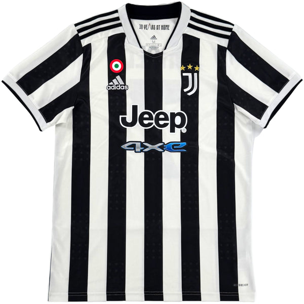 2021-22 Juventus Thuis Shirt Ronaldo - 10/10 - (M) - Oldschool Voetbalshirts