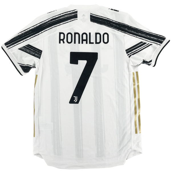 2020-21 Juventus Pro Thuis Shirt Ronaldo - 10/10 - (M) - Oldschool Voetbalshirts