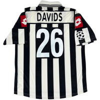 2001-02 Juventus Champions League Shirt Davids #26 - 8/10 - (L) - Oldschool Voetbalshirts