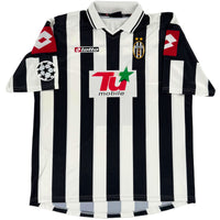 2001-02 Juventus Champions League Shirt Davids #26 - 8/10 - (L) - Oldschool Voetbalshirts