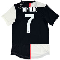 2019-20 Juventus Player Issue Thuis Shirt Ronaldo - Nieuw - (M) - Oldschool Voetbalshirts