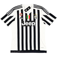 2015-16 Juventus Home Shirt Pogba