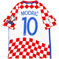 2016-17 Kroatien Heimtrikot Modric