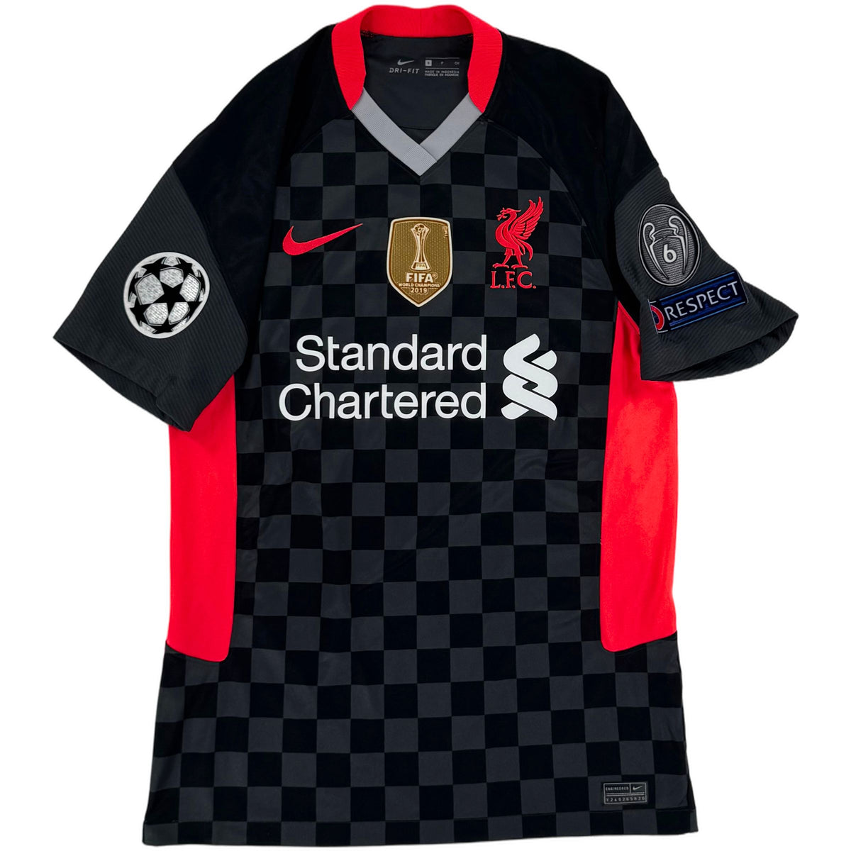 2020-21 Liverpool Derde Shirt Van Dijk - Oldschool Voetbalshirts