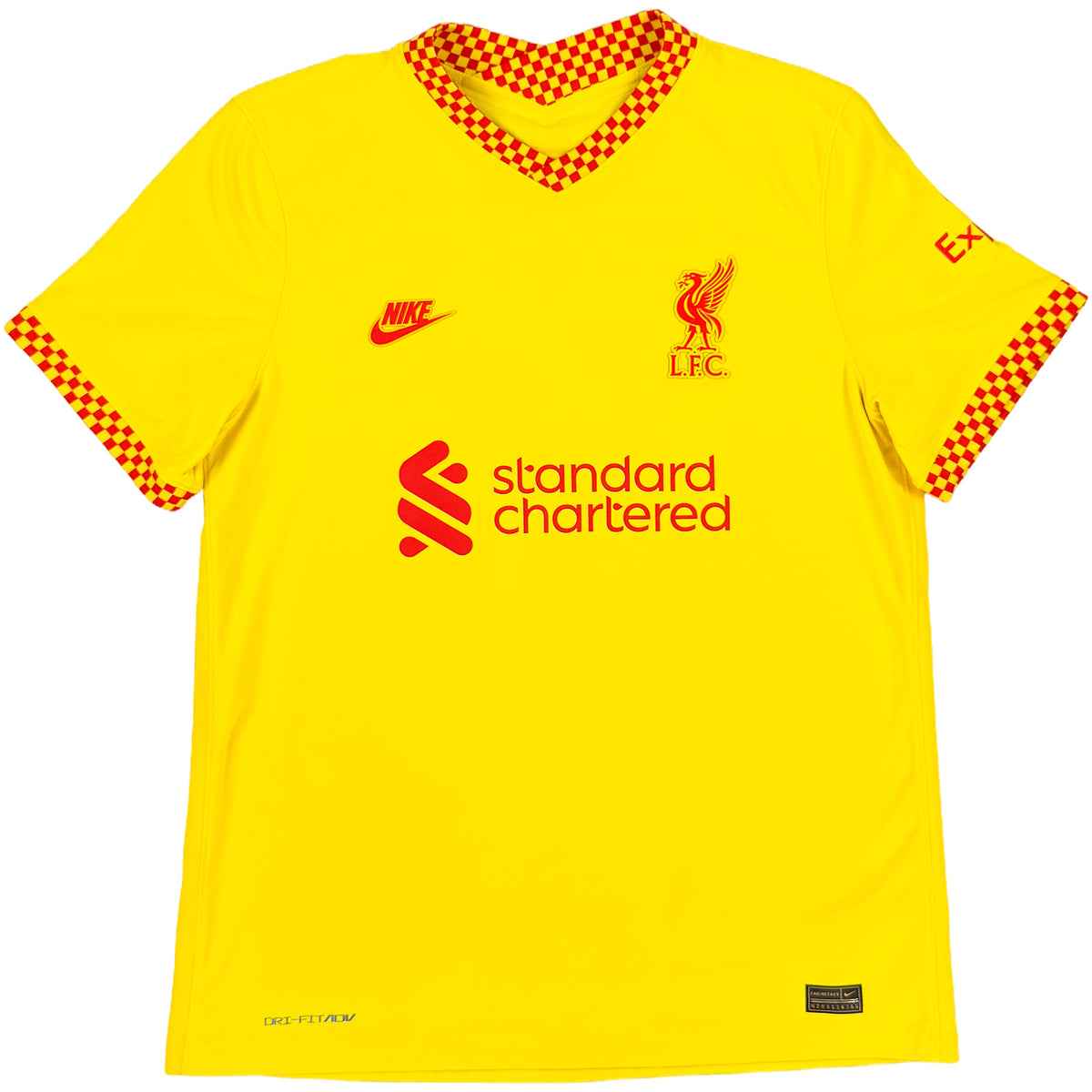 2021-22 Liverpool Pro Derde Shirt Salah