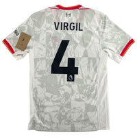 2024-25 Liverpool Derde Shirt Virgil van Dijk - Nieuw - (S)