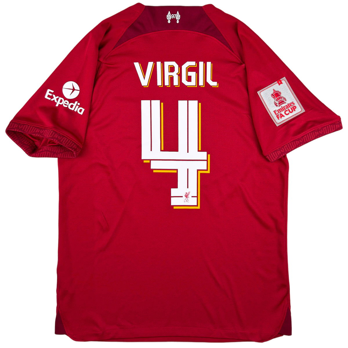 2022-23 Liverpool Home Shirt Van Dijk