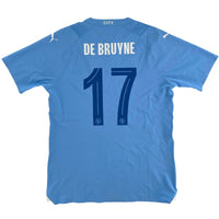 2023-24 Manchester City Pro Thuis Shirt De Bruyne - 9/10 - (XL)