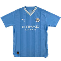 2023-24 Manchester City Pro Thuis Shirt De Bruyne - 9/10 - (XL)