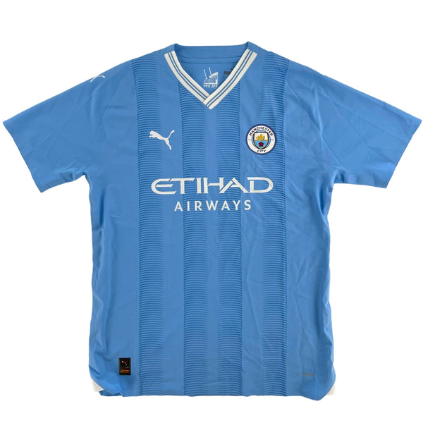 2023-24 Manchester City Pro Thuis Shirt De Bruyne - 9/10 - (XL)
