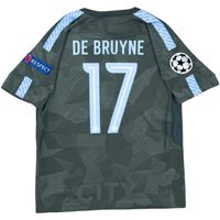 2017-18 Manchester City Terza Maglia De Bruyne