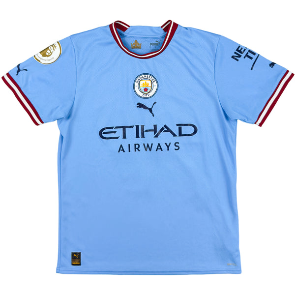 2022-23 Manchester City Home Shirt Cancelo