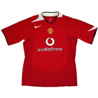 2004-06 Manchester United Thuis Shirt Ronaldo - 10/10 - (L) - Oldschool Voetbalshirts