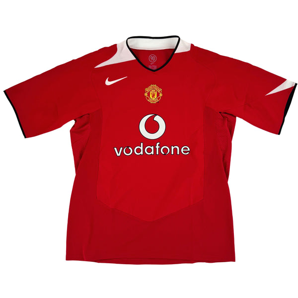 2004-06 Manchester United Thuis Shirt Ronaldo - 10/10 - (L) - Oldschool Voetbalshirts