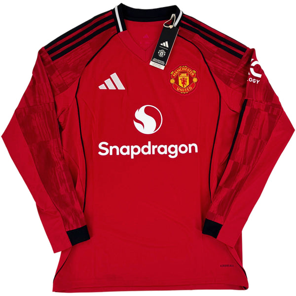 2025-26 Manchester United Thuis Shirt - Nieuw - (M) - Oldschool Voetbalshirts