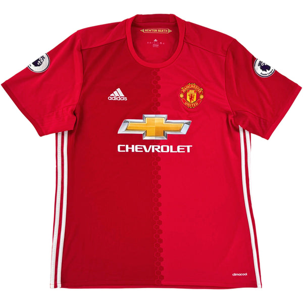 2016-17 Manchester United Thuis Shirt Mkhitaryan - 9/10 - (XL) - Oldschool Voetbalshirts