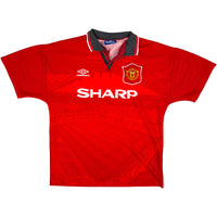 1994-96 Manchester United Maillot domicile