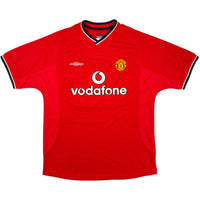 2000-02 Manchester United Maillot domicile Keane