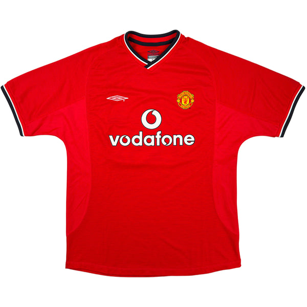 2000-02 Manchester United Home Shirt Keane
