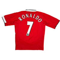 2004-06 Manchester United Maillot domicile Ronaldo