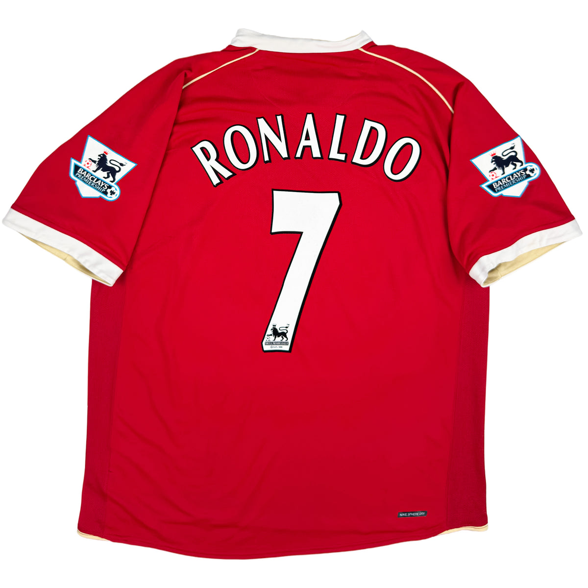 Maillot domicile 2006-07 Manchester United Ronaldo