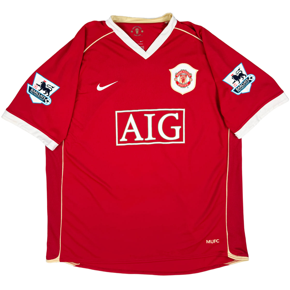 Maillot domicile 2006-07 Manchester United Ronaldo
