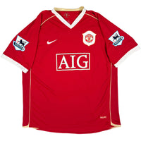 Maillot domicile 2006-07 Manchester United Ronaldo