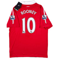 2010-11 Manchester United Home Shirt Rooney