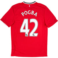2011-12 Manchester United Home Shirt Pogba