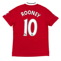 2015-16 Manchester United Heimtrikot Rooney