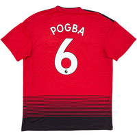 2018-19 Manchester United Heimtrikot Pogba
