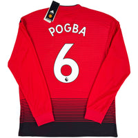 2018-19 Manchester United Heimtrikot Pogba