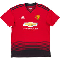 2018-19 Manchester United Heimtrikot Pogba