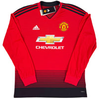 2018-19 Manchester United Heimtrikot Pogba