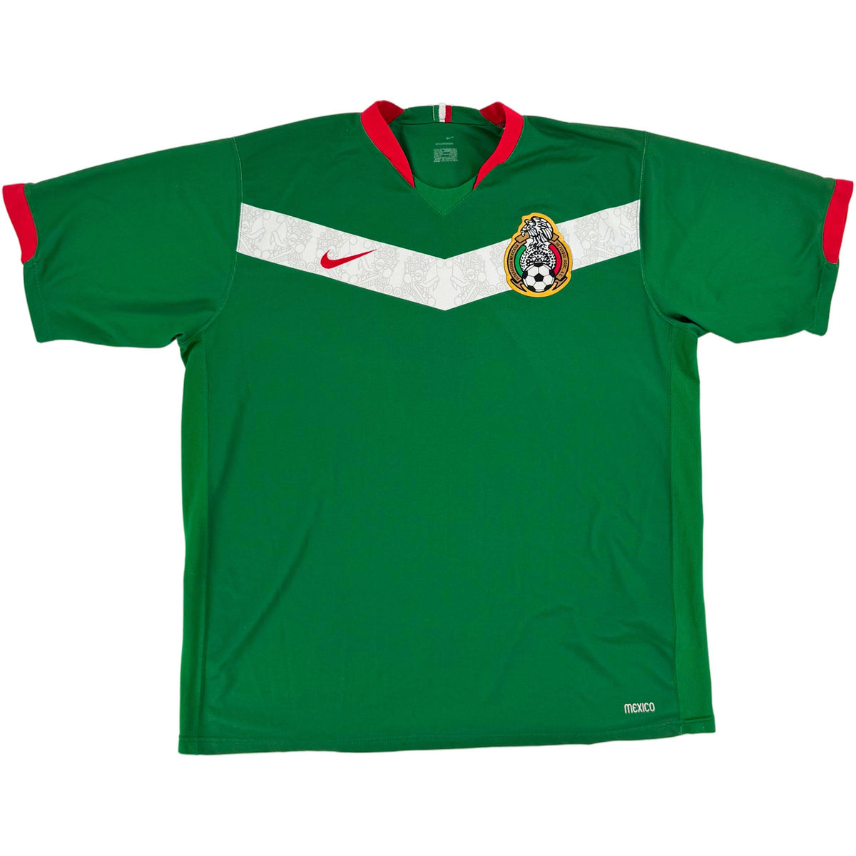 2006 Mexico WK Thuis Shirt - 8/10 - (XL) - Oldschool Voetbalshirts