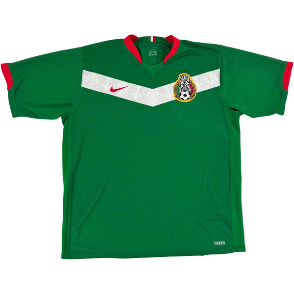 2006 Mexico WK Thuis Shirt - 8/10 - (XL) - Oldschool Voetbalshirts